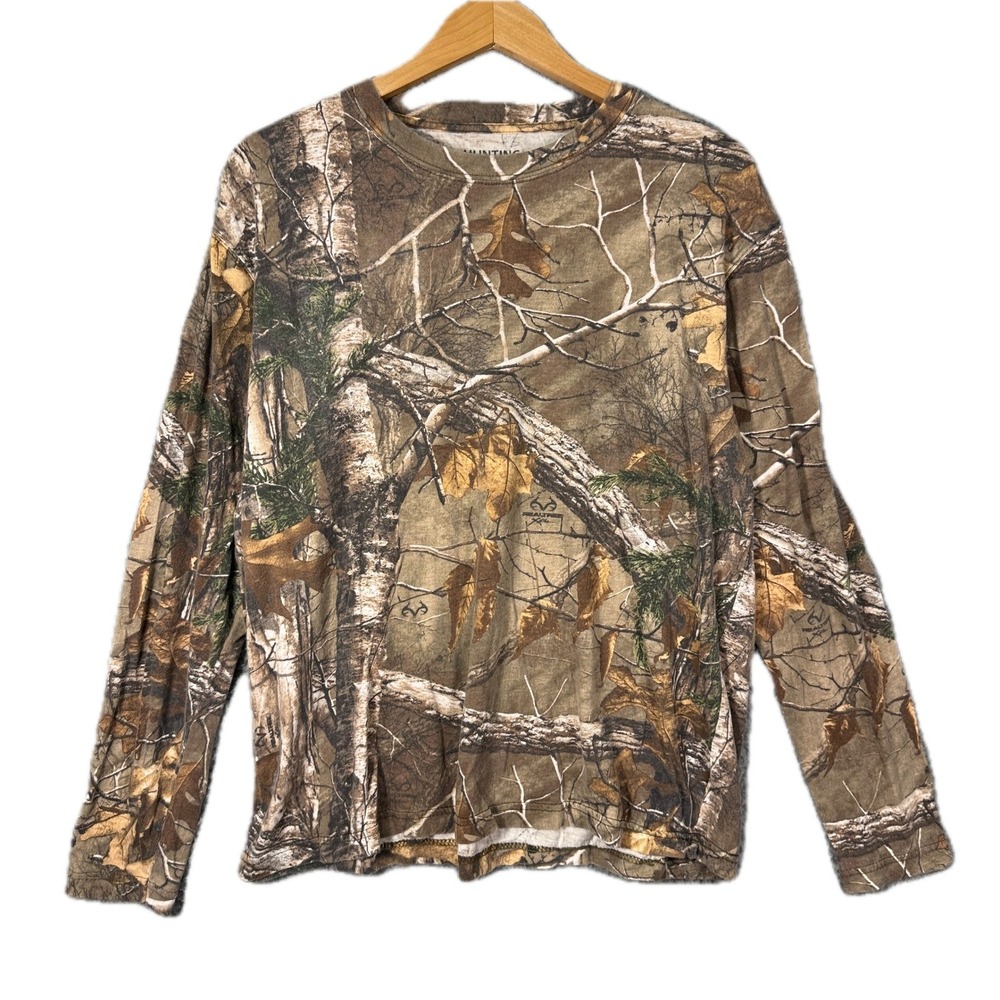 Realtree Xtra Camo Shirt Mens XL Long Sleeve Hunting Outdoors Deer Turkey